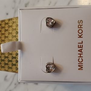 Michael Kors Heart Earrings